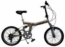 20"ALLOY 6 SPEED FOLDING BICYCLE